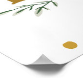 Eer aan God in de hoogste muurkunst Poster (Hoek)