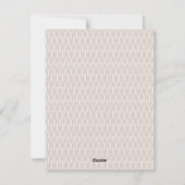 Eer aan God moderne aarttypografie Kerstmis Feestdagenkaart (Achterkant)