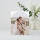 Eer aan God moderne aarttypografie Kerstmis Feestdagenkaart (Staand voorkant)