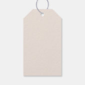 Eer aan God | Religieuze kerstvakantiekerk Cadeaulabel (Achterkant)