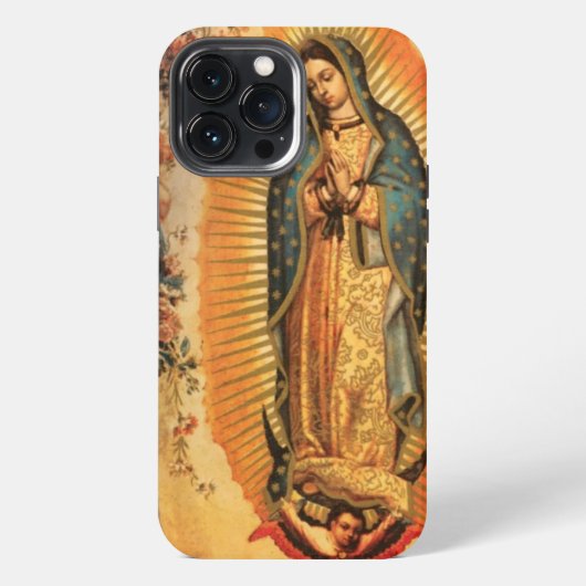 Eer aan Guadalupe iPhone Hoesje (Achterkant)