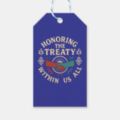 Eer aan het Verdrag Binnen Ons Allen Cadeaulabel (Voorkant)