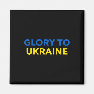 Eer aan Oekraïne - Slava Ukraini Magneet