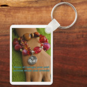 Eer alle Wezens: een Eenheid Sleutelhanger (Achterkant)