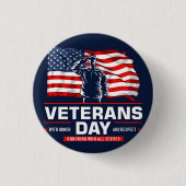 Eer allen die dienden ronde button 3,2 cm (Voorkant)