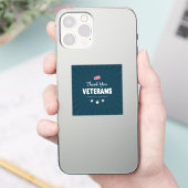 Eer allen die dienden sticker (Telefoon)