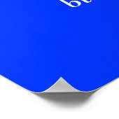 Eer beveelt de edele geest van het slagveld poster (Hoek)