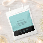 EER BIJ DE HEER Kerk Zakelijk Gepersonaliseerd Pap Bedankzakje (Geknipt)