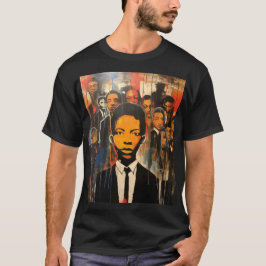 eer Black History Month, het vieren van erfgoed T-shirt