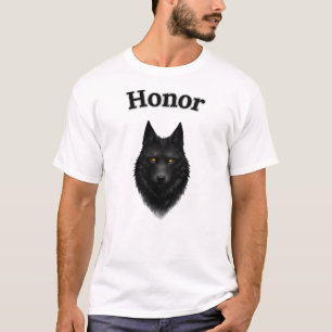 Eer Black Wolf Grafische T-Shirt