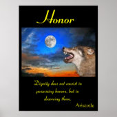 Eer bloeit op te midden van de woeste wildernis va poster (Voorkant)