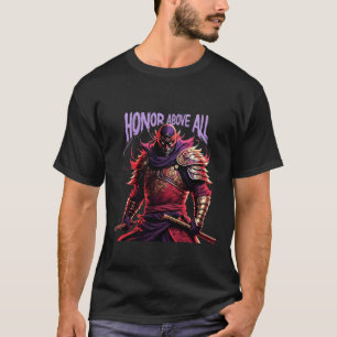 Eer boven alles T-shirt – Anime Samurai Warrior Ar