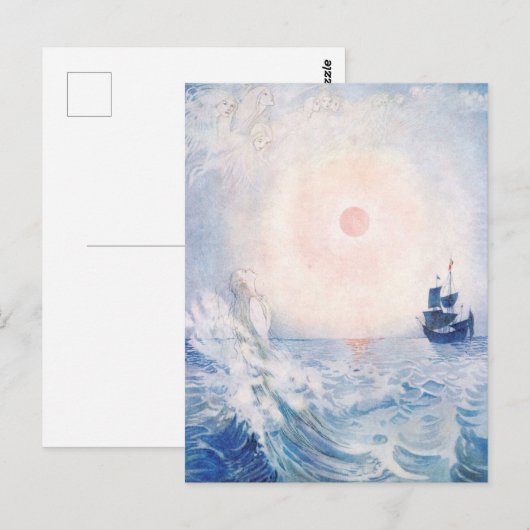  eer C. Appleton de kleine zeemeermin Briefkaart (Voorkant / Achterkant)