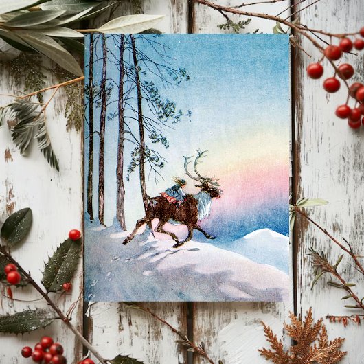 eer C. Appleton de sneeuwkoningin Briefkaart