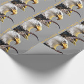 Eer de Eagle Claw geschenken en kleding Cadeaupapier (Hoek)