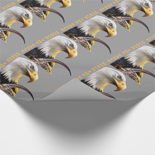 Eer de Eagle Claw geschenken en kleding Cadeaupapier (Hoek)