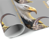 Eer de Eagle Claw geschenken en kleding Cadeaupapier (Rol Hoek)