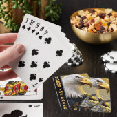 Eer de Eagle Claw geschenken en kleding Speelkaarten (Insitu)