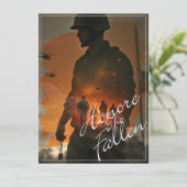 Eer de gevallenen - Onthoud hun offer (Staand voorkant)