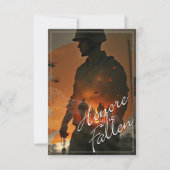 Eer de gevallenen - Onthoud hun offer (Voorkant)