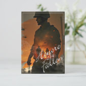 Eer de gevallenen - Onthoud hun offer (Staand voorkant)