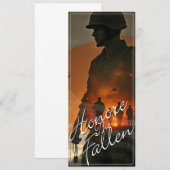 Eer de gevallenen - Onthoud hun offer (Voorkant / Achterkant)