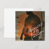 Eer de gevallenen - Onthoud hun offer (Voorkant / Achterkant)