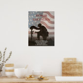 Eer De Gevallenen Poster (Keuken)