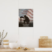 Eer de gevallenen poster (Keuken)