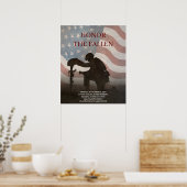 Eer de gevallenen poster (Keuken)