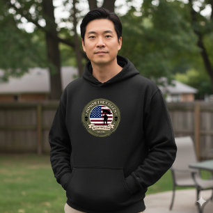 Eer De Gevallenen Verdedig De Levenden 250e USA Hoodie