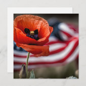 Eer degenen die alles gaven bedankkaart (Voorkant / Achterkant)