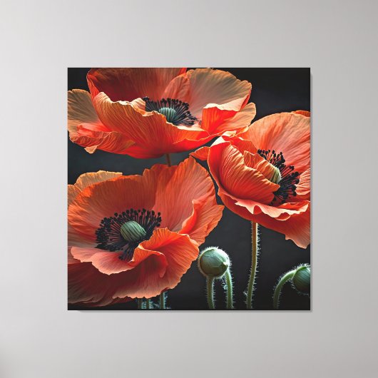 Eer degenen die alles gaven canvas afdruk (Voorkant)