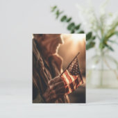 Eer degenen die dienden kaart (Staand voorkant)