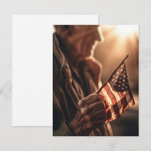 Eer degenen die dienden kaart (Voorkant / Achterkant)