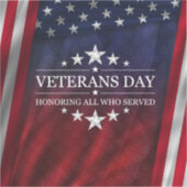 Eer degenen die dienden sticker (Voorkant)