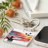 Eer en herinner de Brave Sleutelhanger (Voorkant Rechts)