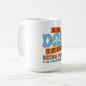 Eer en onschatbare liefde: de perfecte vaderdag koffiemok (Voorkant links)