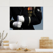 Eer Garde van de luchtmacht Poster (Keuken)