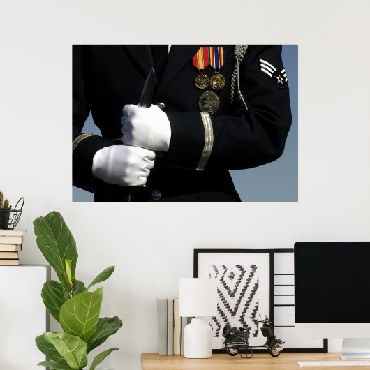 Eer Garde van de luchtmacht Poster (Thuiskantoor)