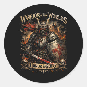 Eer & Glorie Ronde Sticker