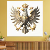Eer het koninklijk erfgoed van Illyrië I Canvas Afdruk (Insitu (Woonkamer))