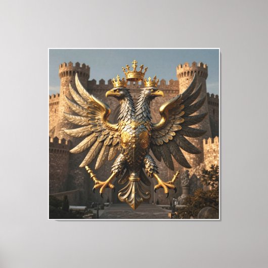 Eer het koninklijk erfgoed van Illyrië II Canvas Afdruk (Voorkant)