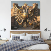 Eer het koninklijk erfgoed van Illyrië II Canvas Afdruk (Insitu (Slaapkamer))