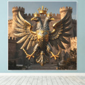 Eer het koninklijk erfgoed van Illyrië II Canvas Afdruk (Insitu (Houten vloer))