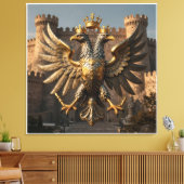 Eer het koninklijk erfgoed van Illyrië II Canvas Afdruk (Insitu (Woonkamer))