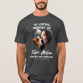 Eer hun Geheugen: Custom hart Photo Memorial T-shirt