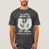 Eer hun geheugen: Custom Photo Memorial T-shirt (Voorkant)