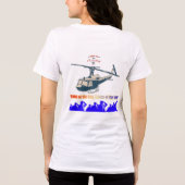 Eer in elke draad Tri-Blend shirt (Achterkant)