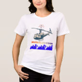 Eer in elke draad Tri-Blend shirt (Voorkant)